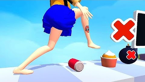 Tippy Toe 3D Android,ios Gameplay Walkthrough | tippy Toe Level 200