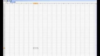 Microsoft Excel 2003 course: Worksheet Layout and Management (08- Working with multiple worksheets)