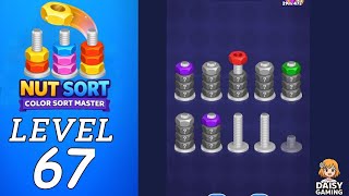 Nut Sort Color Sort Master Level 67 Walkthrough