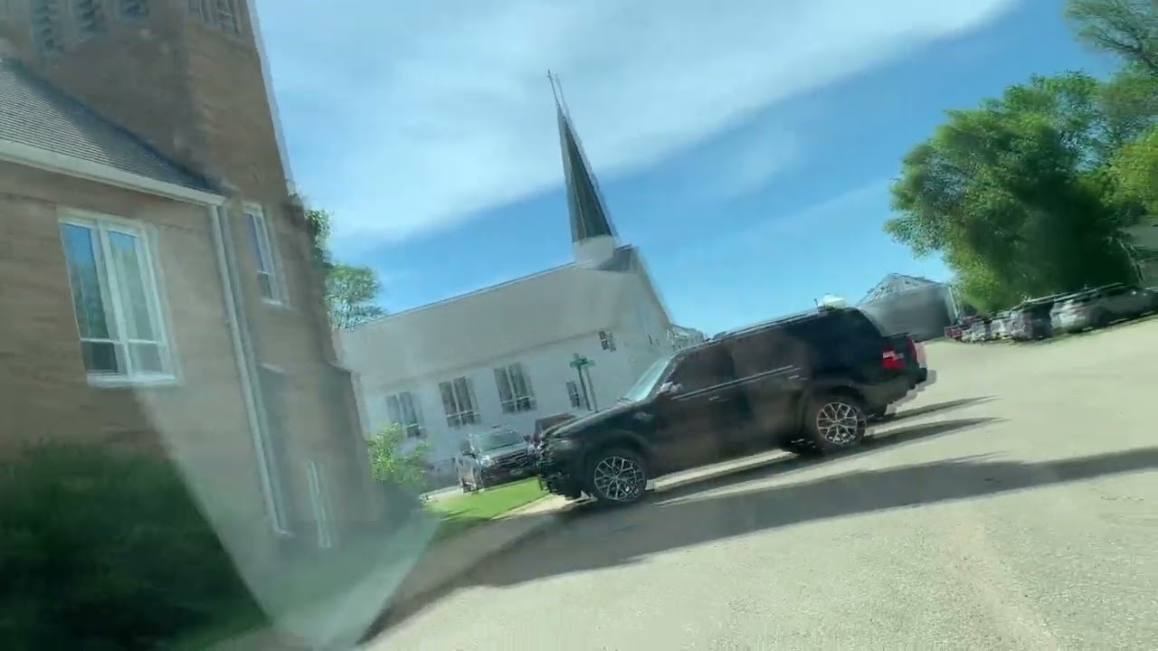 Exploring Streeter ND and checking out church - small town review.