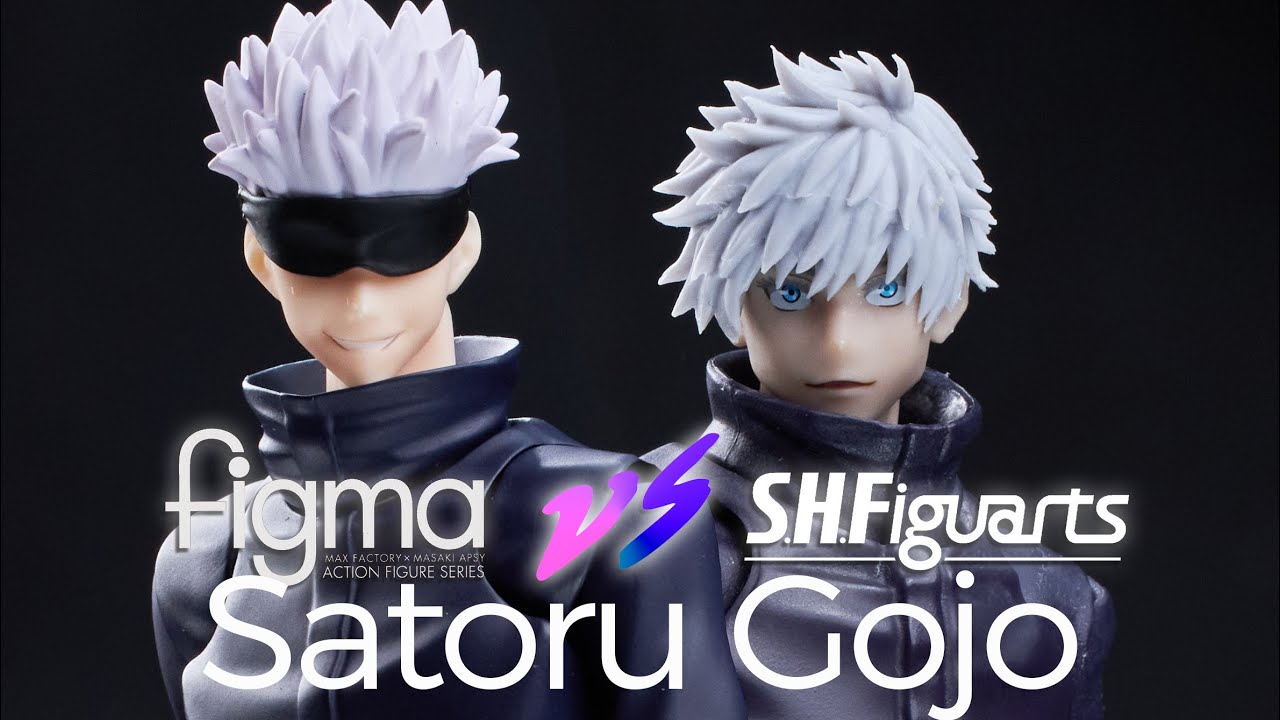 S.H.Figuarts vs Figma - Satoru Gojo Comparison 