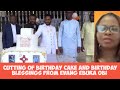 CUTTING OF CAKE &amp; BIRTHDAY BLESSINGS FROM EVANG EBUKA OBI#zionprayermovementoutreachlive 