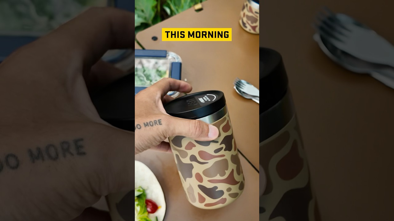 YETI Food Jar Review – Hot After 7 Hours? Real Heat Test on YETI’s New Insulated Jar (7AM to 2:45PM)