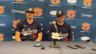 Samuel Dutton and Cooper McMurray on 11-0 win over Wright State