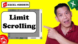 Limit Scroll Area on Worksheet - Excel #Shorts screenshot 5