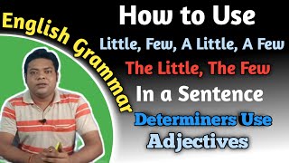 How to use Little, Few, A Little, A Few, The Little, The Few in a Sentence | Determiners Use