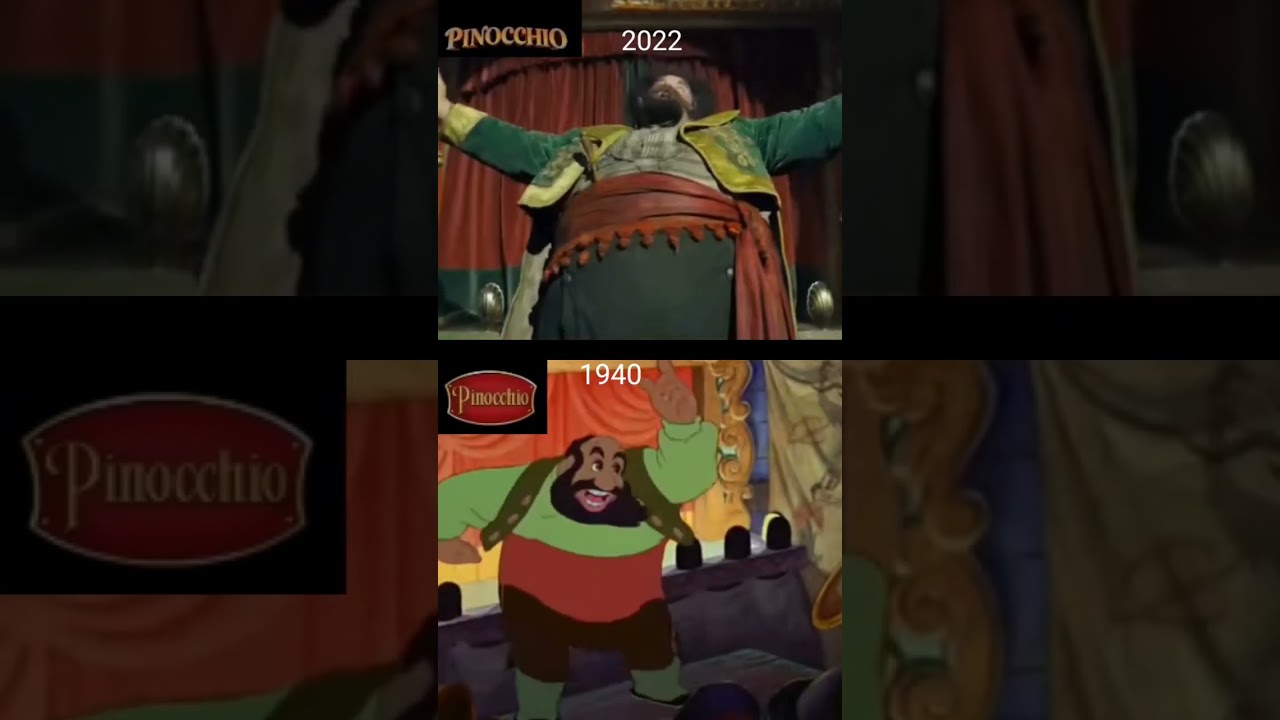 Pinocchio 2022 and Pinocchio 1940 || 🌟✨