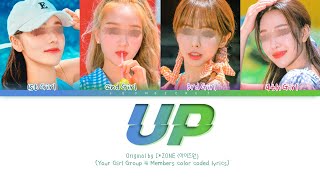Your Girl Group "UP" || 4 Members ver. || Original By I*ZONE [REQUEST #68]