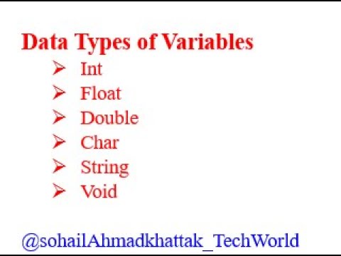 Data Types Explained: A Beginner's Guide to Variables Datatypes - YouTube
