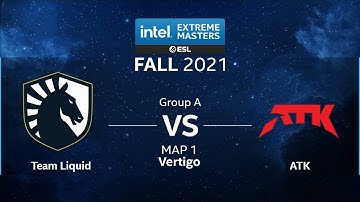 CS:GO - Team Liquid vs. ATK [Vertigo] Map 1 - IEM Fall 2021 - Group A - NA