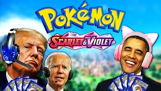 Us Presidents Open Pokemon Cards - Scarlet & Violet