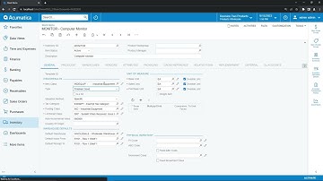 Acumatica - Inventory Replenishment Feature