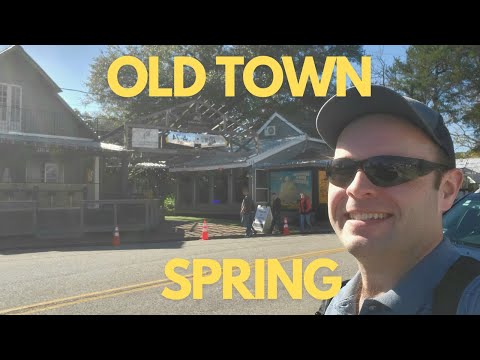 OLD TOWN SPRING Walking Tour Greater Houston Area