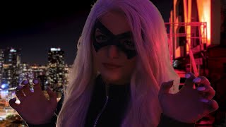 Black Cat Teases You Youre Spider-Man Marvel Asmr