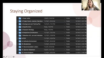 Lessons Learned applying to the NIH F-31 Grant