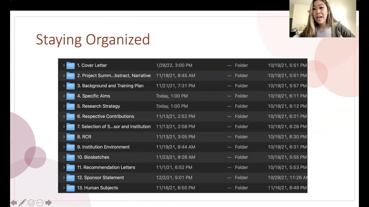 Lessons Learned applying to the NIH F-31 Grant
