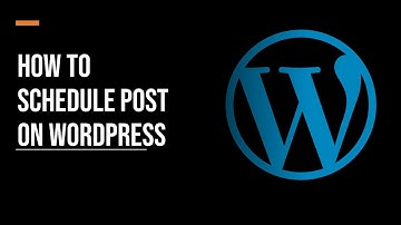 How to schedule blog posts on wordpress | Blogging Tutorial