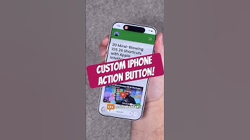 Change iPhone Action Button by App! #iphonetips #shortcuts