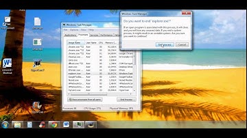 accidentally ended explorer.exe - **Quick Fix**