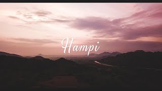 HAMPI - Drone View | Backpacking Karnataka | UNESCO World Heritage Site