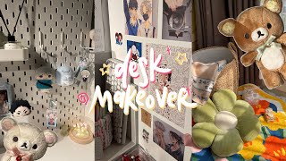 2023 desk makeover ✩ pinterest + anime inspired! | IKEA shopping, figure unboxing, decorating