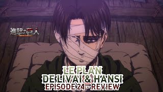 🔥Le PLAN de LIVAI & HANSI !🔥💥SNK : EPISODE 24 / SAISON 4  - REVIEW💥 screenshot 4