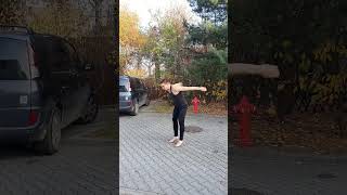 Famous WORLD FIRST standing Double back on a concrete!!! #fake Wealth