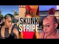 Skunk Stripe Hair Part 1