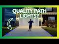 These Solar Driveway Lights Look Awesome at Night - Demo and Review