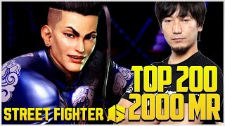 SF6 ▰ Daigo Is Serious About Jamie With Top 200th Place + 2000MR! 【Street Fighter 6】