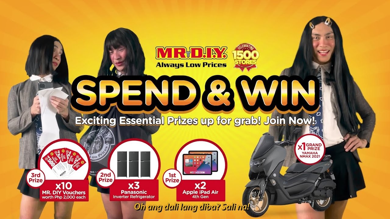 MR DIY Spend Win Promo 3 MR DIY Philippines YouTube MR DIY Spend Win Promo 3 MR DIY Philippines YouTube