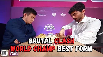 Gukesh shows his class against Abdusattorov! Just 27 move...