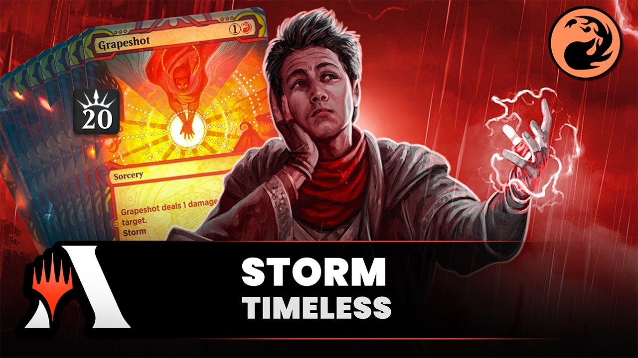 ⚡ FRITANDO a CABEÇA com o clásssico STORM! | (Magic Arena)