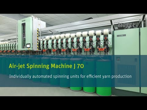 Rieter Air-Jet Spinning Machine J 70 for Quality Yarn Production 