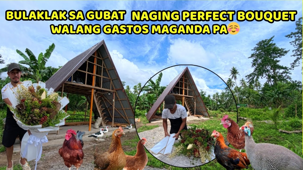 BULAKLAK SA GUBAT GINAWA KUNG BOUQUET- WALANG GASTOS MAGANDA PA, Happy Valentine Mga Kafarmers