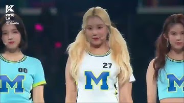 180811 MOMOLAND (모모랜드) - BAAM (배앰) + BBOOM BBOOM (뿜뿜) @ KCON 2018 IN LA DAY 1