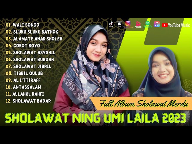 Sholawat Terbaru 2023 || Ning Umi Laila Full Album - Wali Songo, Sluku Sluku Bathok || class=