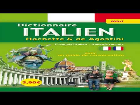 Mini Dictionnaire Hachette De Agostini   Bilingue Italien