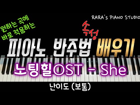 She (CMajor) - Notting Hill OST (Elvis Costello)