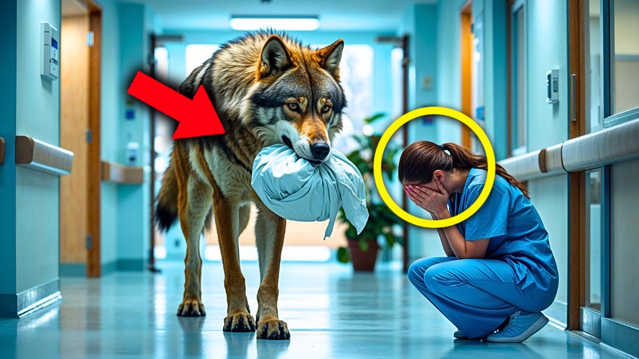 Wolf Enters Hospital With A Baby—The Nurse Breaks Down In Tears After ...