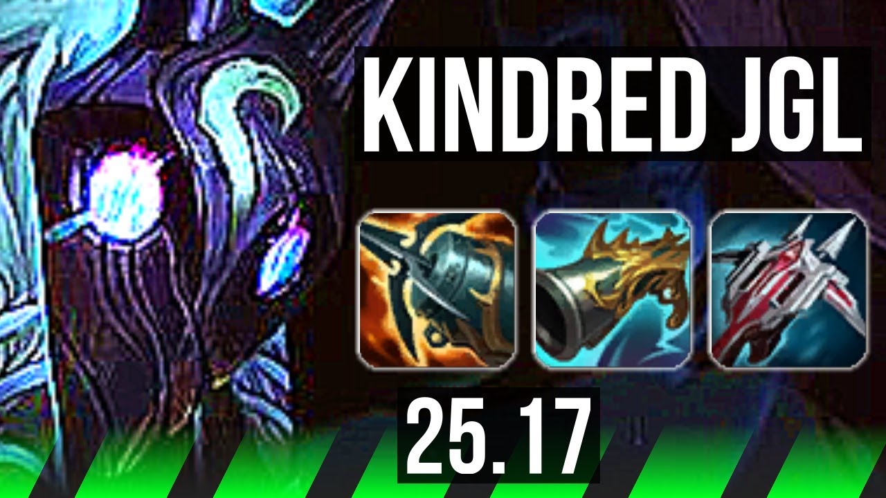 KINDRED vs MASTER YI (JGL) | 66% winrate, Legendary, 17/3/6 | KR Grandmaster | 25.17