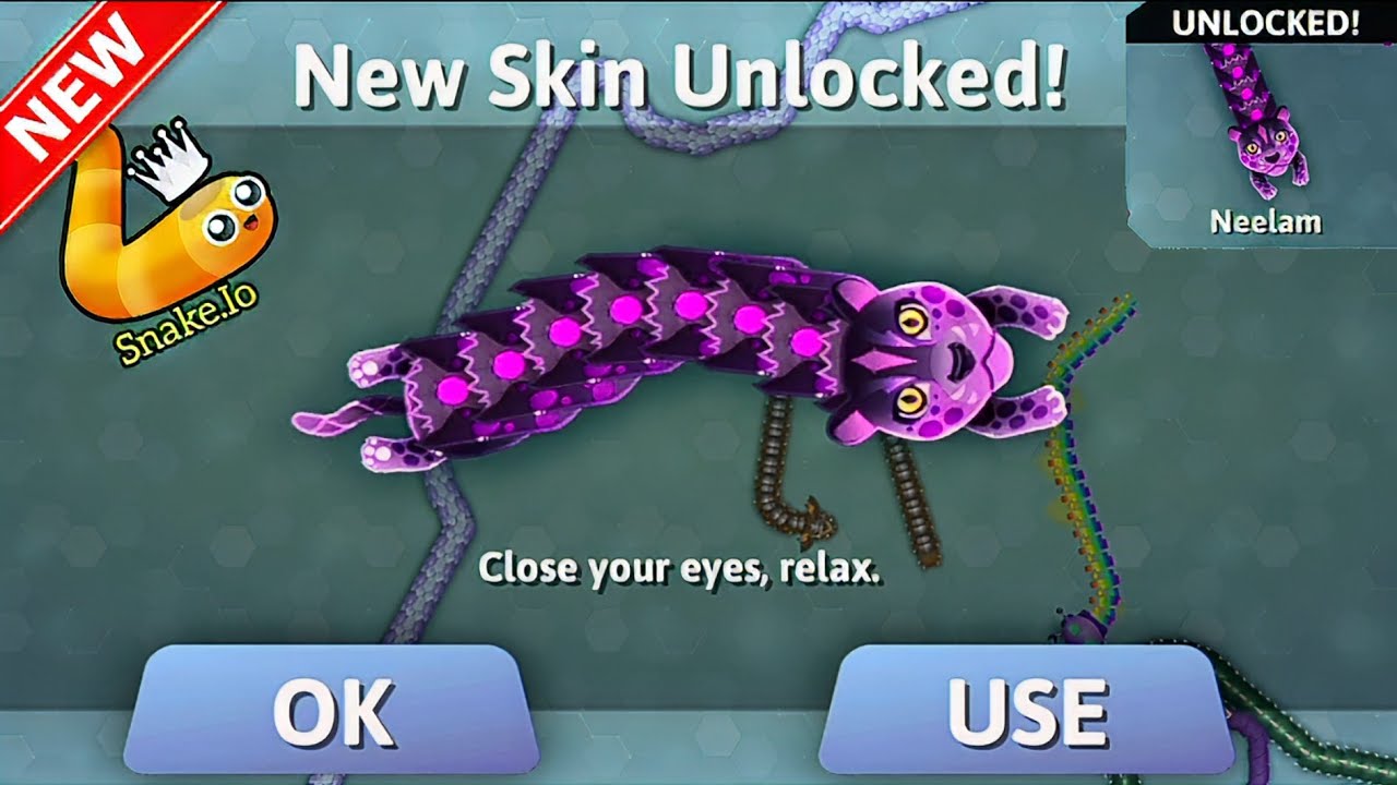 Snake.io, New Skin Unlocked, New Event Last Skin unlocked ¦ Last  Challange Completed, Gameplay 