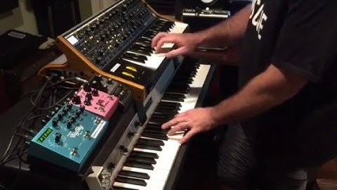 Rhodes, Sub37 & Strymon audio set up and demo