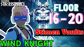 Stimen Vaults Floor 20 11K+ ABILITY SCORE BLUE PROTOCOL STAR RESSONANCE  #bpsr #bpsrgo
