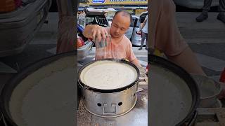 Mouth Watering Food! Peanut Corn Pancake Made By Malaysian Boy