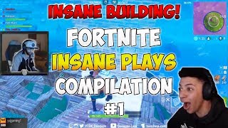 Insane TSM Building Fight - Fortnite BR Insane Plays Compilation #1