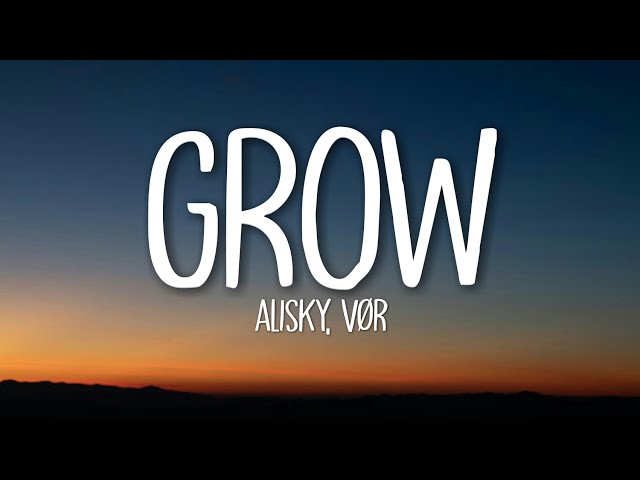 Alisky - Grow (Lyrics) feat. VØR class=