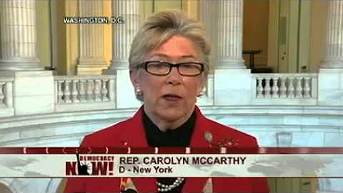 "We Have to Do Something": Rep. Carolyn McCarthy o...