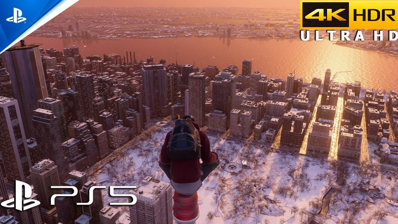 Spider-Man Miles Morales em 4K 60FPS on PS5