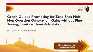 Graph Guided Prompting for Zero Shot Multi Hop Question Generation  | MusIML ICML